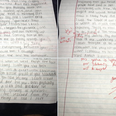 An incredibly petty man received an apology letter from his ex – so he decided to correct it