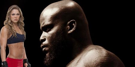Derrick Lewis just won’t leave Ronda Rousey alone after knocking out her boyfriend, Travis Browne