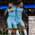 Leroy Sane discovers how he cost one unfortunate punter almost £30,000