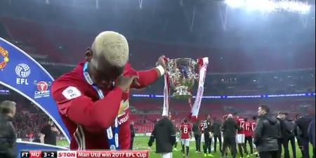 Paul Pogba wound up a lot of people by dabbing after the EFL Cup Final