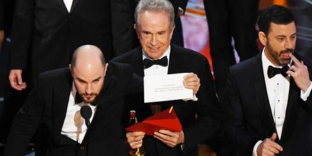 Wrong movie is called out as Best Picture at the Oscars in the most embarrassing moment in televised history