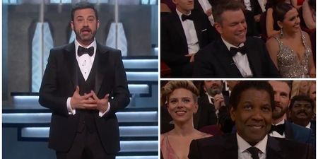 Jimmy Kimmel ripped into Mel Gibson, Matt Damon and Donald Trump in brilliant Oscars opening monologue