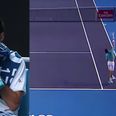 Watch Novak Djokovic momentarily being really, really bad at tennis