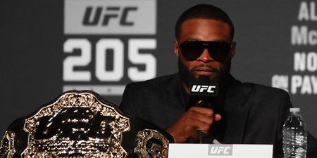 Anyone who criticises UFC champion Tyron Woodley for playing the race card should listen to this
