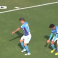 A 50-year-old scored in the Japanese league and celebrated in style