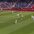 MLS referee deserves an award for not ruling this goal out for offside