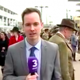 WATCH: Irish reporter at Cheltenham gets photobombed by Royalty live on air