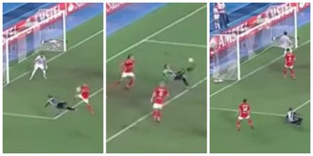 Of course you want to watch this double bicycle kick goal, because you’re only human