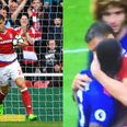 People think Rudy Gestede tried to bite Eric Bailly during Manchester United’s win at the Riverside