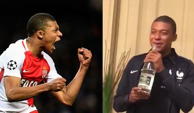 Kylian Mbappe made a big impression on his international teammates with this singing initiation