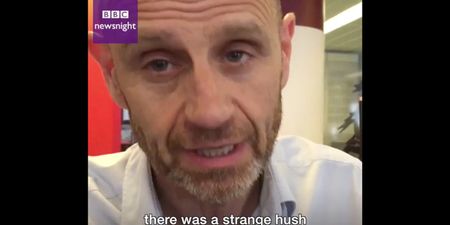 BBC journalist gives eye-witness account of Westminster incident