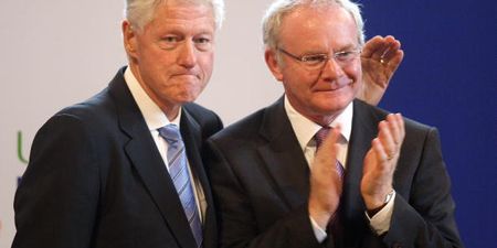 VIDEO: Bill Clinton gives powerful speech at the funeral of Martin McGuinness