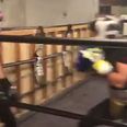 UFC star sparring with arguably the greatest boxer in the world is in equal parts amazing and frustrating