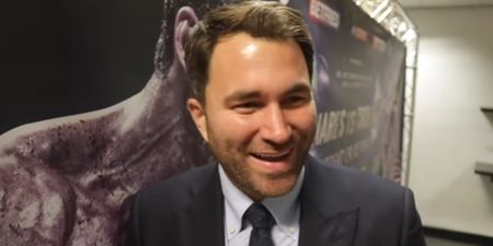 Eddie Hearn couldn’t help but laugh at the latest message from Chris Eubank
