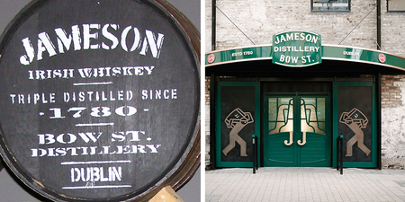 A 230-year-old secret stash of whiskey has been found beneath the Jameson distillery