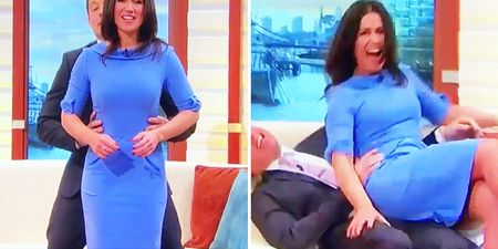 WATCH: Ben Shephard trying to give Susanna Reid a lift on morning telly doesn’t quite go to plan