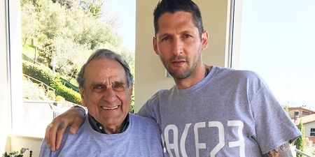 We hope Marco Materazzi’s great grandfather realises what his t-shirt means