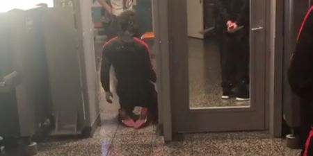 You simply have to see how Mario Balotelli goes through airport security