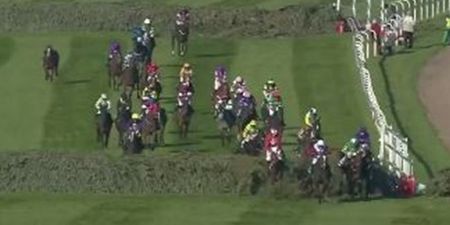 Check out all the drama of the hugely exciting finish at the Grand National