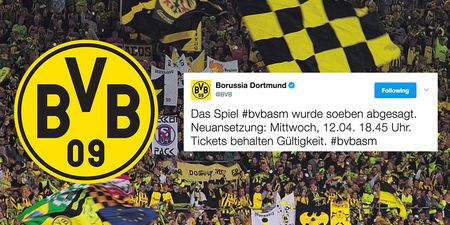 Borussia Dortmund match postponed following bus ‘explosion’ incident