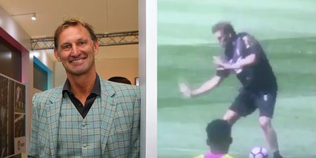 Seriously, you NEED to see this hilarious footage of Tony Adams leading a training session