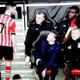 Shane Long was seriously pissed off as he got taken off just 20 minutes after coming on
