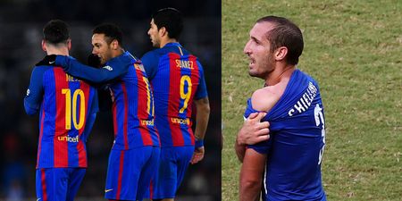 Juve’s Giorgio Chiellini likens Barcelona players to sharks ahead of Juve’s Nou Camp meeting