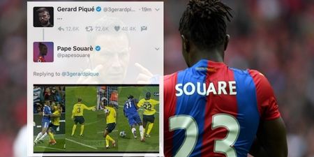 Injured Crystal Palace defender blames hacker for bizarre response to Gerard Pique