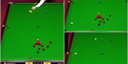 This snooker shot will surely be the best you’ll see at this year’s World Championship