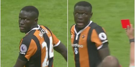 Hull City striker was right to be shocked by ludicrous red card against Watford