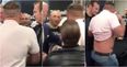 Things got very heated in this post-fight altercation involving Billy Joe Saunders and Avtandil Khurtsidze