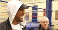 An incredible gesture from Anthony Joshua to the man who showed him the ropes in the ring