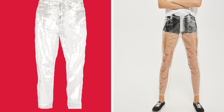 Topshop have brought out completely see-through jeans because… fashion?