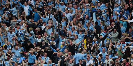Manchester derby produces flags that were the butt of every joke