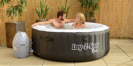 Argos have slashed the price of an inflatable hot tub, just in time for the bank holiday