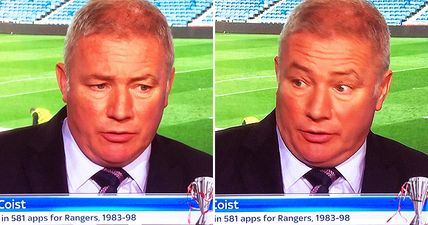 WATCH: Ally McCoist accidentally drops the C-bomb live on air after Celtic thrash Rangers