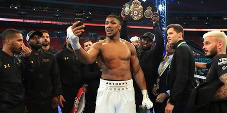 Anthony Joshua knows exactly who he wants next after downing Wladimir Klitschko