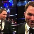 Lots of people enjoyed the reaction of the Wembley crowd towards Eddie Hearn