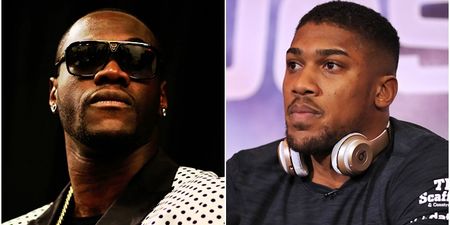 Deontay Wilder has an interesting proposition for Anthony Joshua