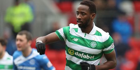 Moussa Dembele uses Anthony Joshua’s victory to take cheeky dig at Rangers
