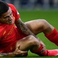 Liverpool fans fear the worst as they see Philippe Coutinho limp off again