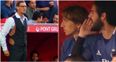 Real Madrid players caught taking the piss out of Tony Adams on the sideline