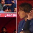 Real Madrid players caught taking the piss out of Tony Adams on the sideline