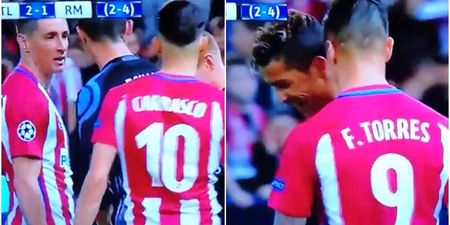 Fernando Torres’ attempt to intimidate Cristiano Ronaldo didn’t go to plan