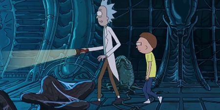 Rick and Morty meets Alien in this excellent new footage