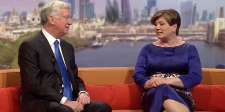 Emily Thornberry ambushes and embarrasses Defence Secretary Michael Fallon live on TV