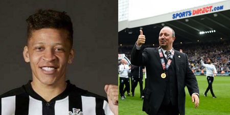 Leaked Dwight Gayle picture appears to confirm new Newcastle kit AND new shirt sponsor
