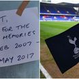 Spurs fan bids farewell to probably the worst seat in the Premier League