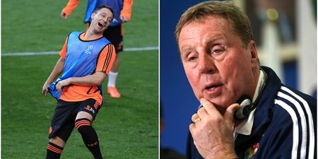 Harry Redknapp has an interesting proposition for John Terry