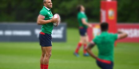 Jonathan Joseph simply has to be the most ripped player in the Lions squad
